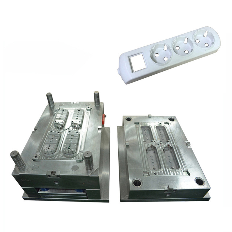 Europe Type Extension Socket Shell Plastic Injection Molding Manufacture
